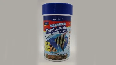 Aqua Plus tropical fish flakes 100ml Aqua Plus tropical fish flakes 100ml